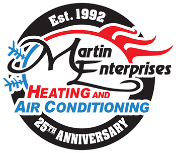 martin enterprises anniversary logo